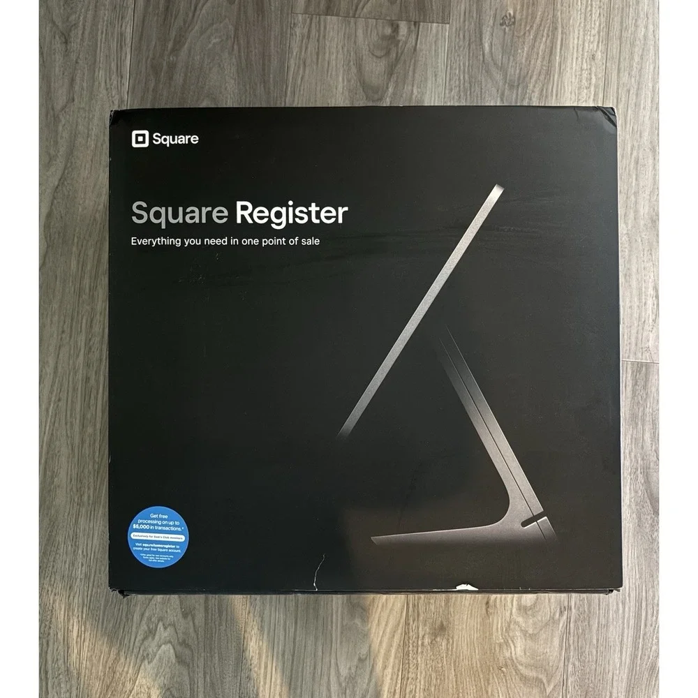 Square Register POS System - Black (A-SKU-0665)